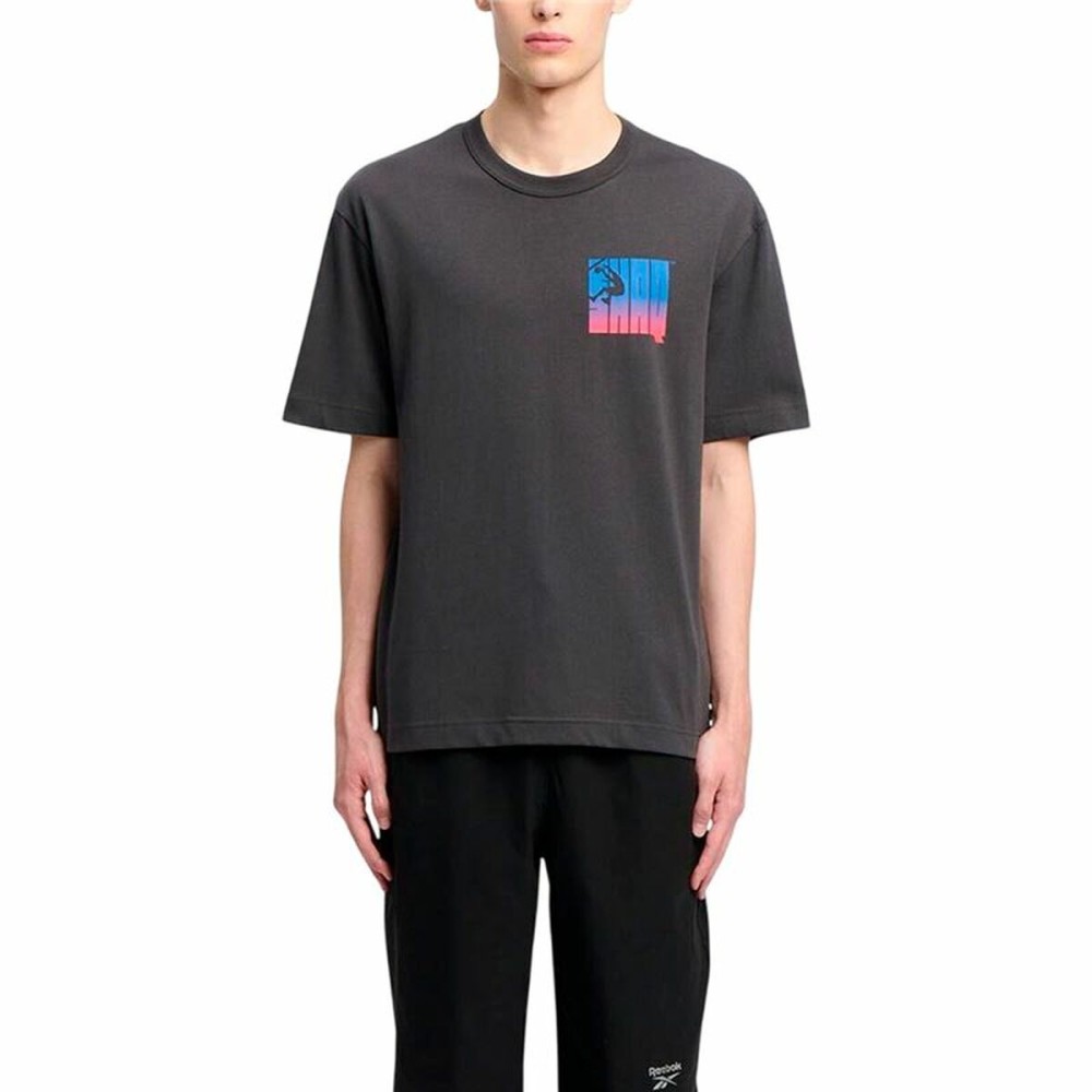 Tricou cu Mânecă Scurtă Bărbați Reebok Gs Hs Shaq Silo Logo Negru