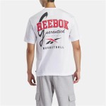 Tricou cu Mânecă Scurtă Bărbați Reebok Gs Hs Guaranteed Tee Alb