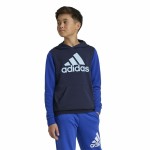 Hanorac cu Glugă Copii Adidas Essentials Big Logo Colorblock Albastru