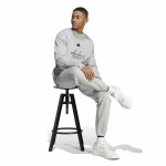 Hanorac fără Glugă Bărbați Adidas Brand Love French Terry Gri