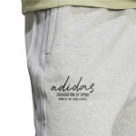 Pantaloni lungi de sport Adidas Brand Love French Terry Gri Bărbați