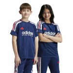 Tricou cu Mânecă Scurtă Unisex Adidas Tiro Nations Pack Albastru