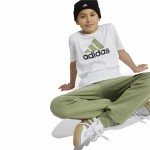 Tricou cu Mânecă Scurtă Unisex Adidas Essentials Alb
