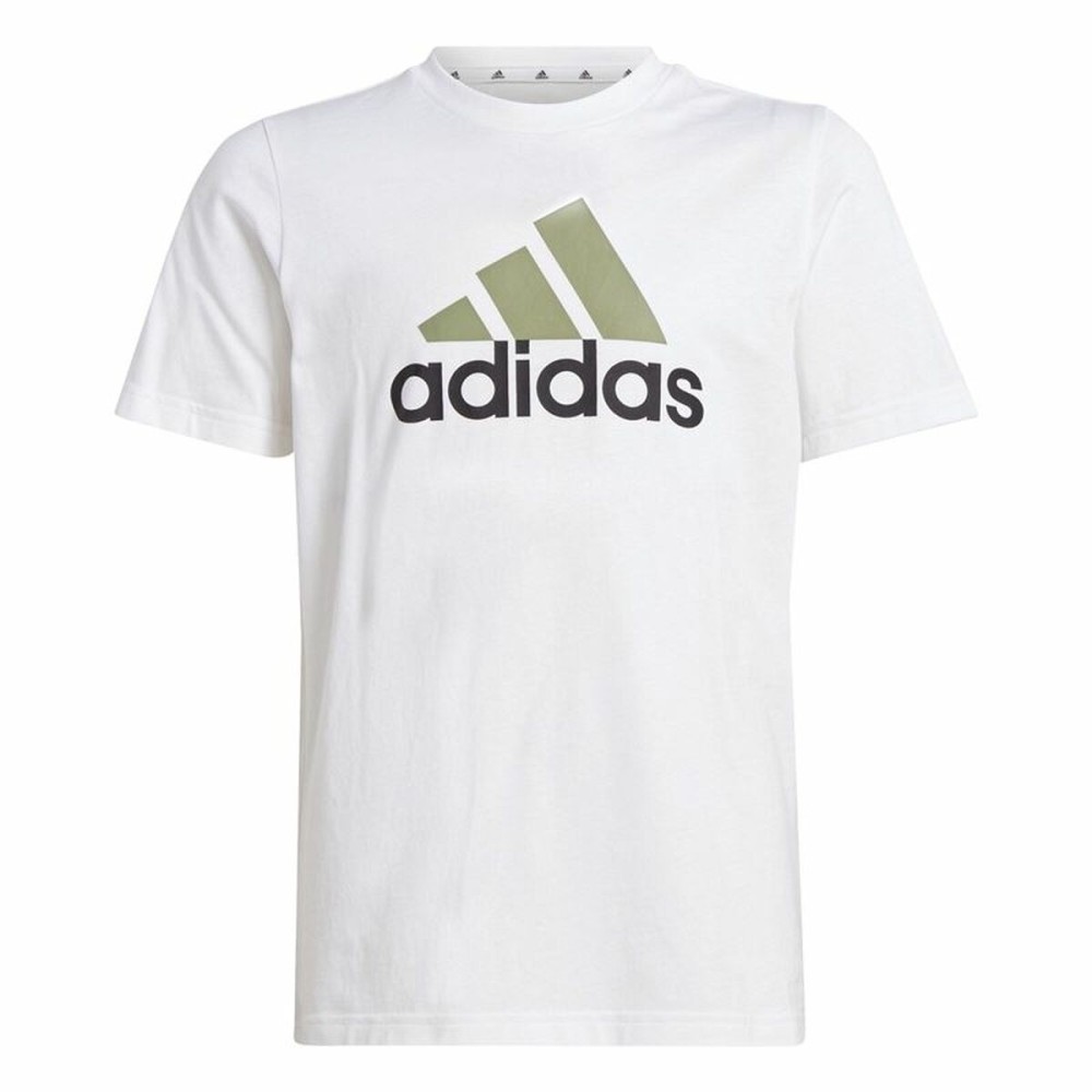 Tricou cu Mânecă Scurtă Unisex Adidas Essentials Alb
