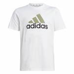 Tricou cu Mânecă Scurtă Unisex Adidas Essentials Alb