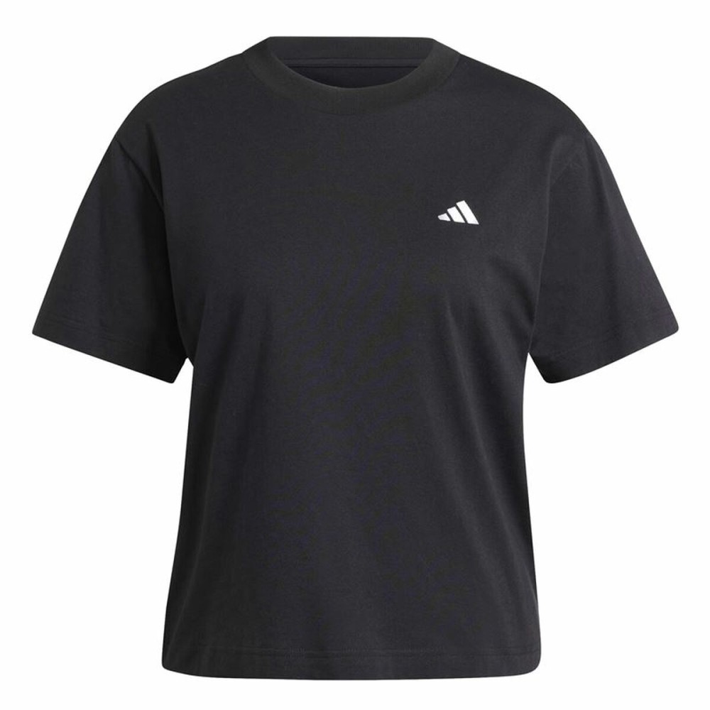 Tricou cu Mânecă Scurtă Femei Adidas Essentials Negru