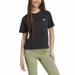 Tricou cu Mânecă Scurtă Femei Adidas Essentials Negru