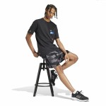 Tricou cu Mânecă Scurtă Bărbați Adidas Remoji Pocket Graphic Negru