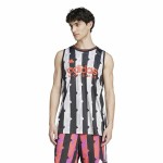 Tricou cu Bretele Bărbat Adidas House Of Tiro Tank Top Alb Negru