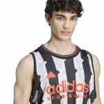 Tricou cu Bretele Bărbat Adidas House Of Tiro Tank Top Alb Negru