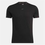 Tricou cu Mânecă Scurtă Bărbați Reebok Reebok Athlete Tee Negru
