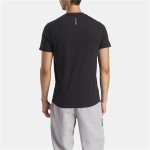 Tricou cu Mânecă Scurtă Bărbați Reebok Reebok Athlete Tee Negru