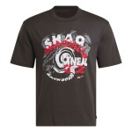 Tricou cu Mânecă Scurtă Bărbați Reebok Gs Hs Shaq Spiral Te Negru