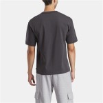 Tricou cu Mânecă Scurtă Bărbați Reebok Gs Hs Shaq Spiral Te Negru