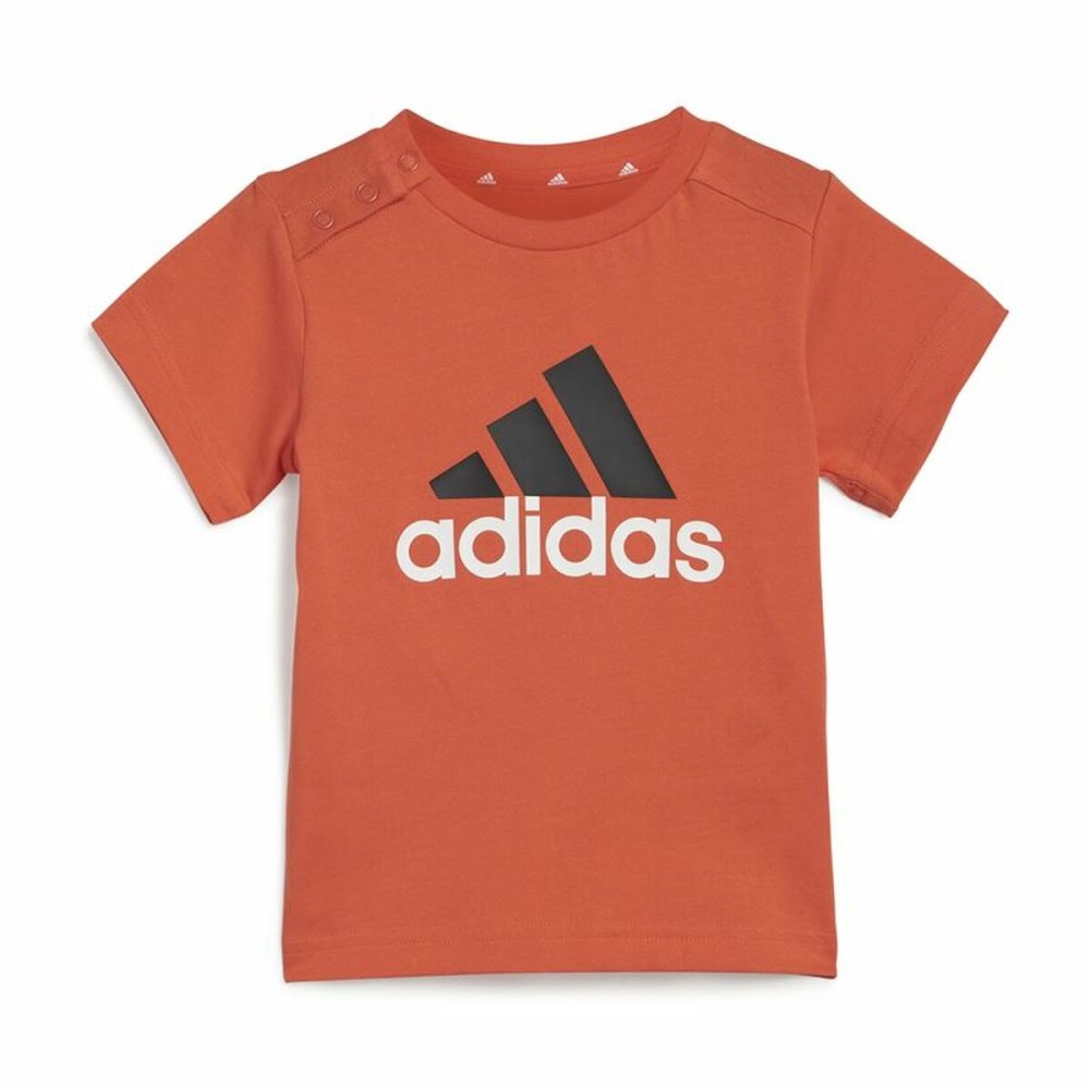 Set Sport pentru Bebeluși Adidas I Bl Co Set Negru Roșu