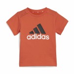 Set Sport pentru Bebeluși Adidas I Bl Co Set Negru Roșu