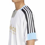 Tricou cu Mânecă Scurtă Bărbați Adidas Tiro Nations Alb