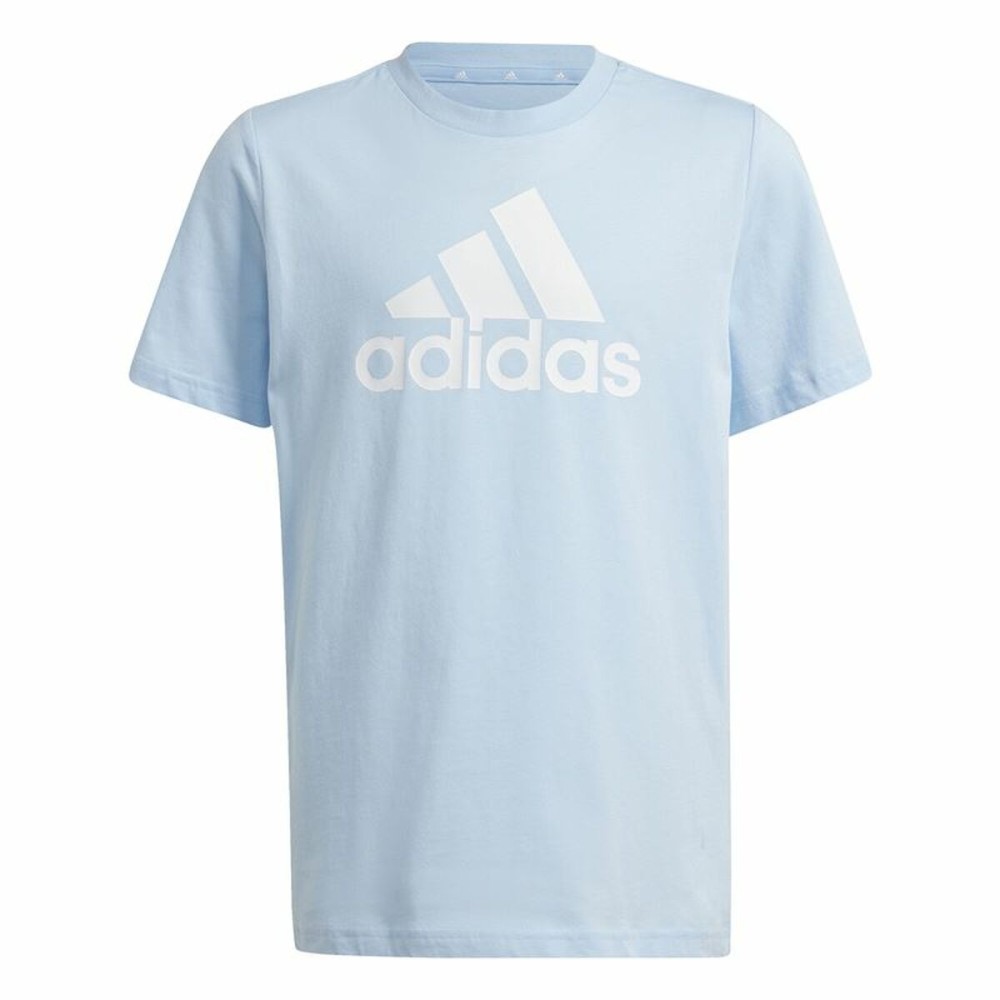Tricou cu Mânecă Scurtă Unisex Adidas Essentials Albastru Albastru celest