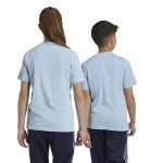 Tricou cu Mânecă Scurtă Unisex Adidas Essentials Albastru Albastru celest