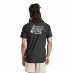 Tricou cu Mânecă Scurtă Bărbați Adidas Running Ice Cream Graphic Negru