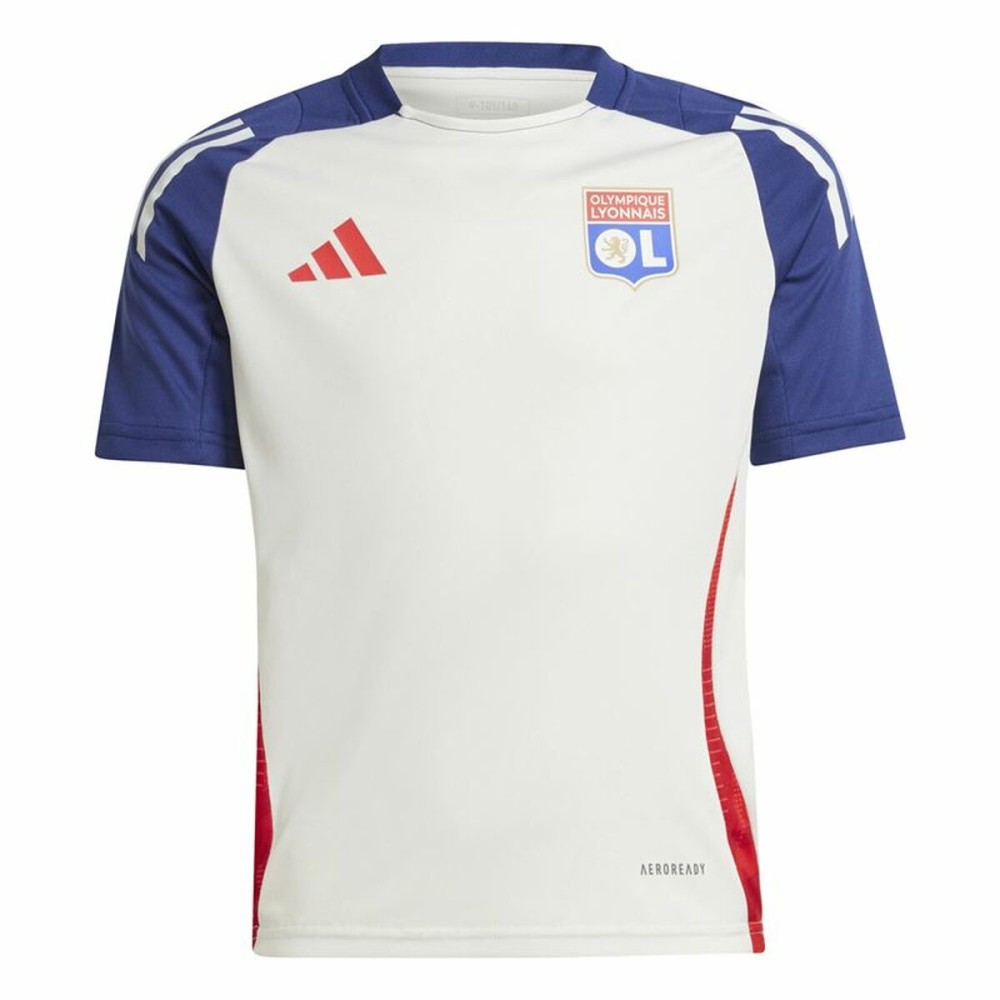 Tricou de Fotbal cu Mânecă Scurtă pentru Copii Adidas Tiro24 Albastru (9-10 Ani)