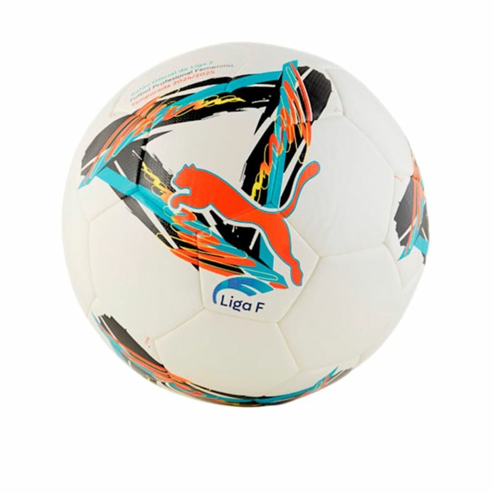 Minge de Fotbal Puma Orbita Liga F Hyb Alb Mărimea 5