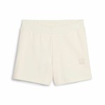 Pantaloni Scurți Sport pentru Damă Puma Essentials Elevatedd-Ris Alb Natural