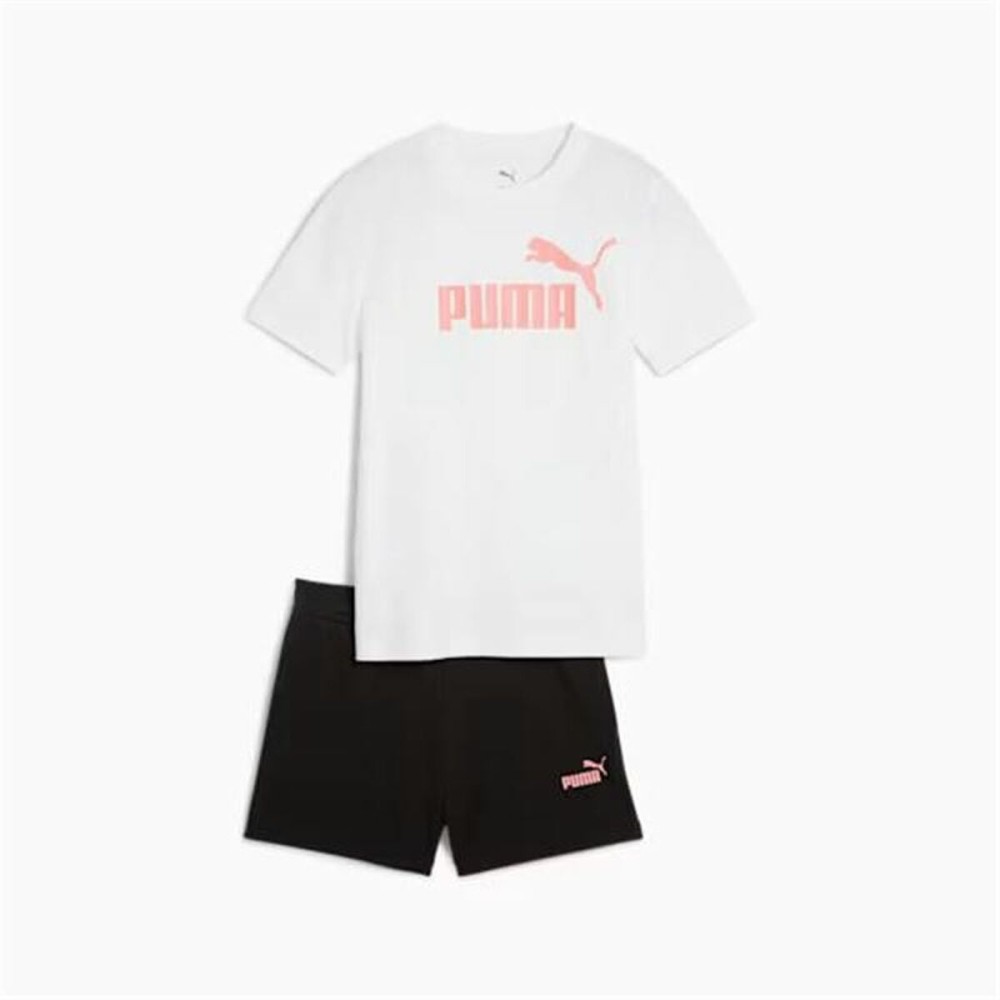 Set Sport pentru Copii Puma Essentials No.1 Logo An Alb