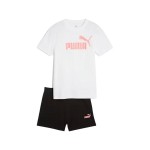 Set Sport pentru Copii Puma Essentials No.1 Logo An Alb