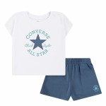 Set Sport pentru Copii Converse Cnvgboxy Tee Albastru Alb