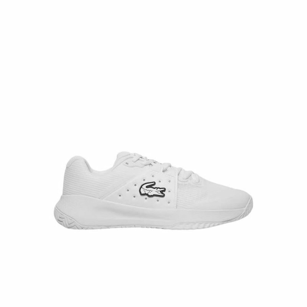 Încălțăminte de Tenis pentru Damă Lacoste Power Serve Alb