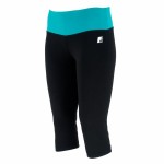 Pantalon Trei Sferturi Sport pentru Damă Joluvi Fit-Flex Negru