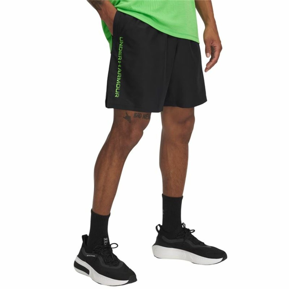 Pantaloni Scurți Sport pentru Bărbați Under Armour Tech Negru Fitness
