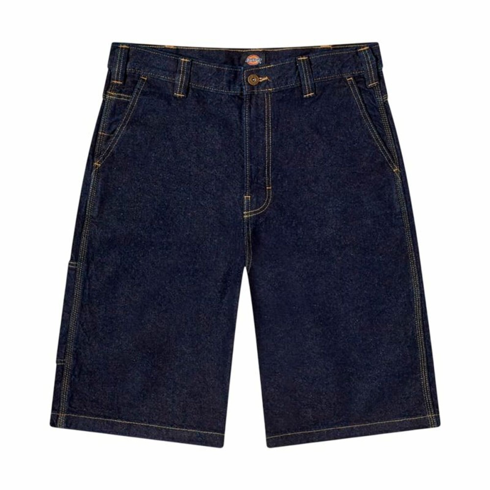 Blugi Bărbați Dickies Madison Denim Short Rinsed Albastru