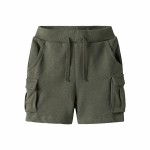 Pantalon scurt Name It Nmmoli Unb Noos Măslină Infantil Unisex