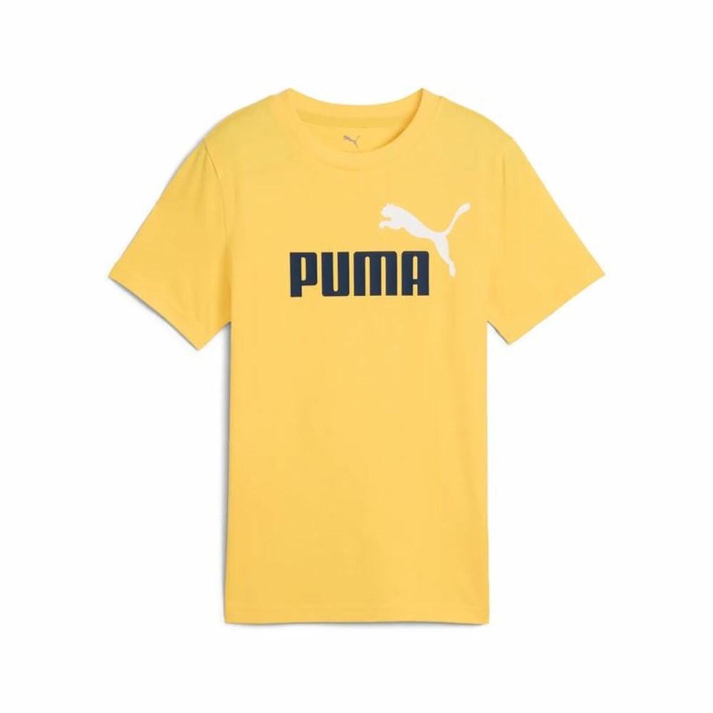 Tricou cu Mânecă Scurtă pentru Copii Puma Puma Essentials 2 Color No.1 Logo Infantil
