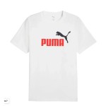Tricou cu Mânecă Scurtă Bărbați Puma Alb