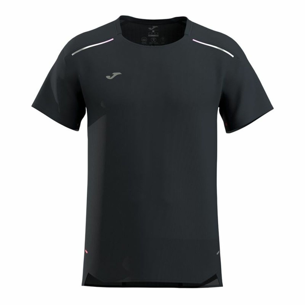 Tricou cu Mânecă Scurtă Bărbați Joma Sport R-City Negru