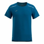 Tricou cu Mânecă Scurtă Bărbați Joma Sport R-City Albastru