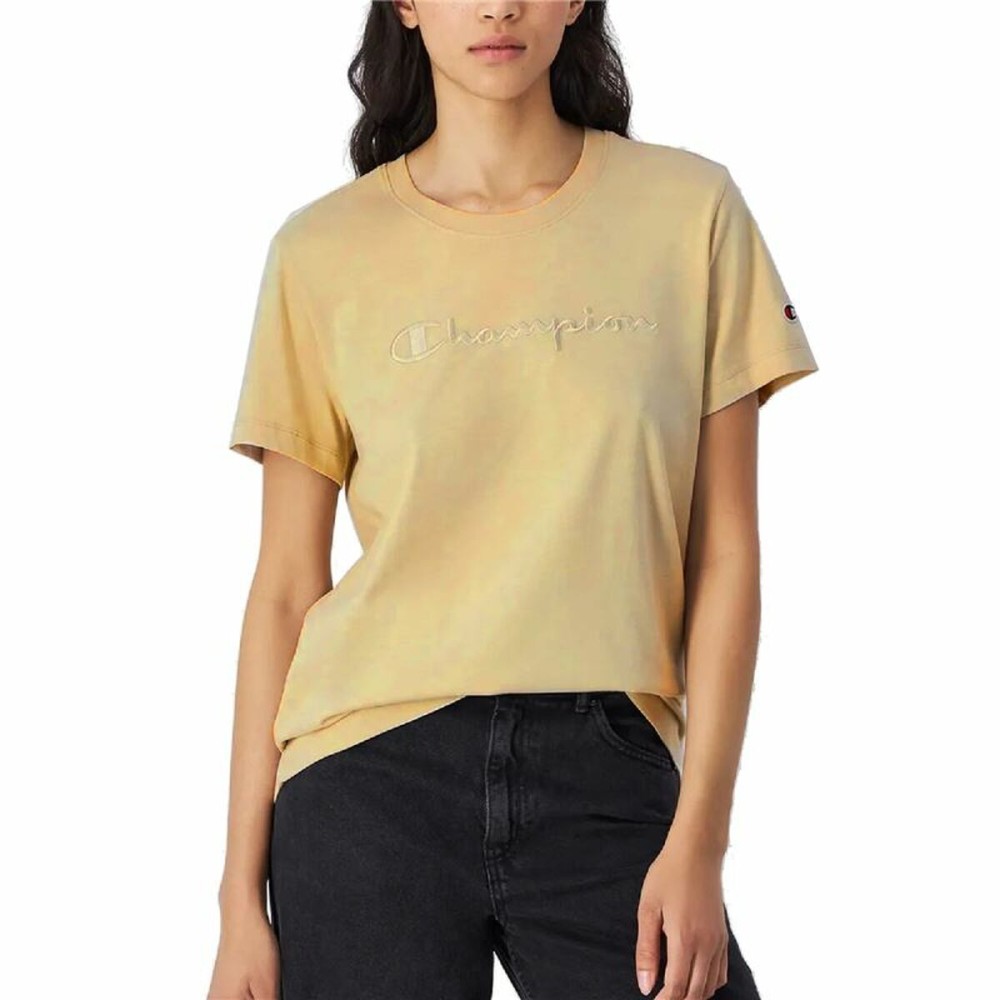 Tricou cu Mânecă Scurtă Femei Champion Crewneck