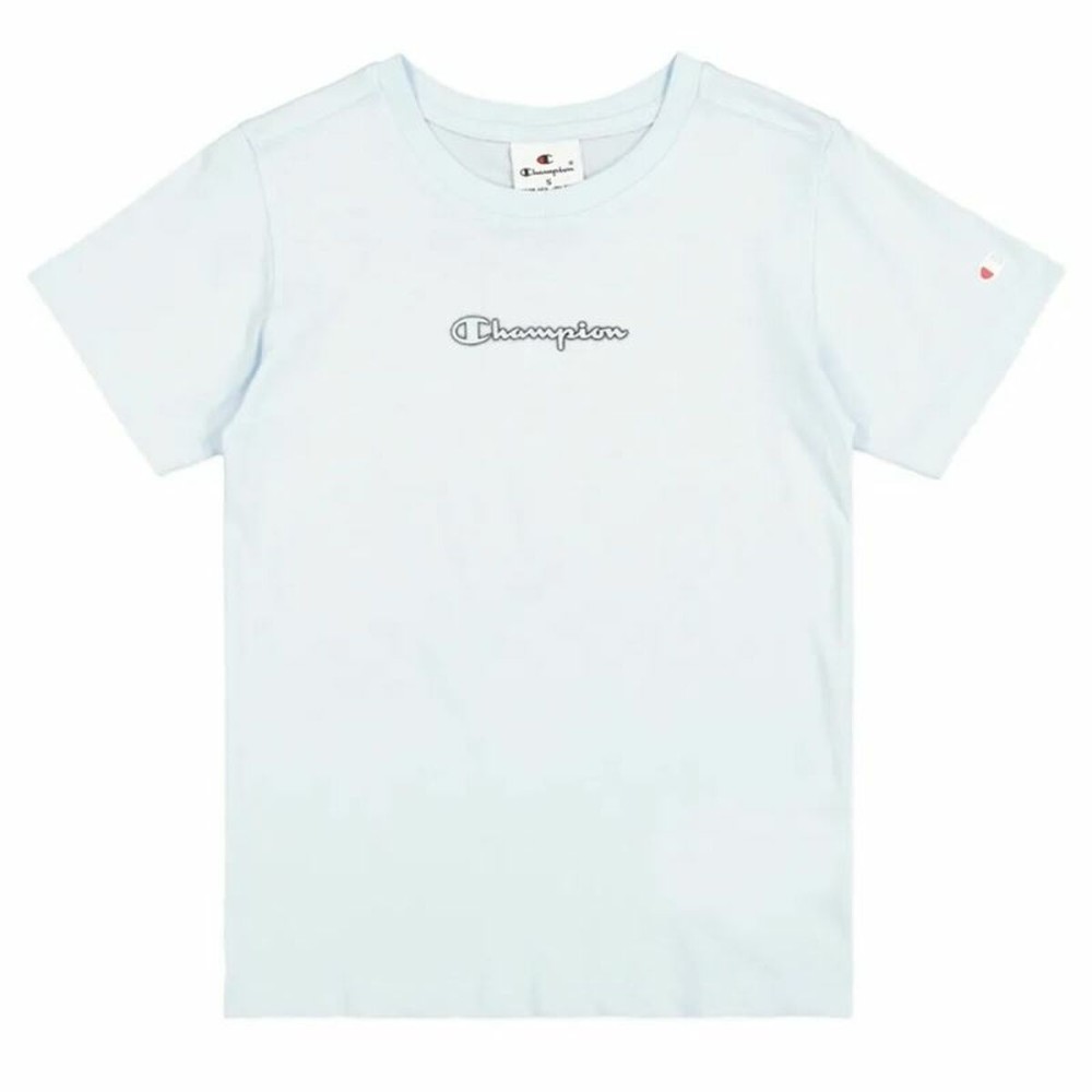 Tricou cu Mânecă Scurtă pentru Copii Champion Albastru