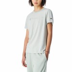 Tricou cu Mânecă Scurtă Femei Champion Champion SS Albastru Verde