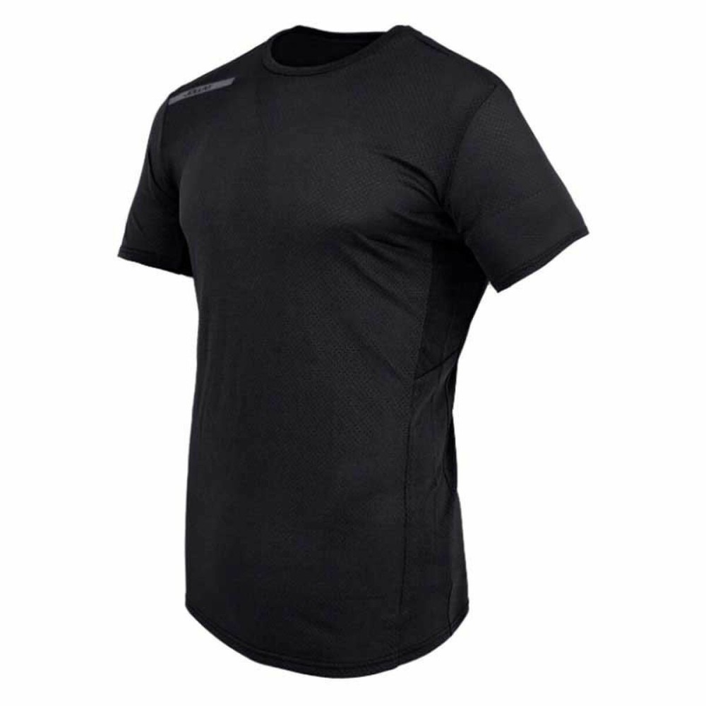 Tricou Sport cu Mânecă Scurtă Joluvi Athlet Negru