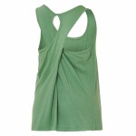 Tricou de Damă fără Mâneci Joluvi Bambu Tank Mujer Verde Verde Verde inchis