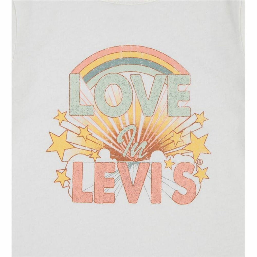 Tricou cu Mânecă Scurtă pentru Copii Levi's Double Cuff