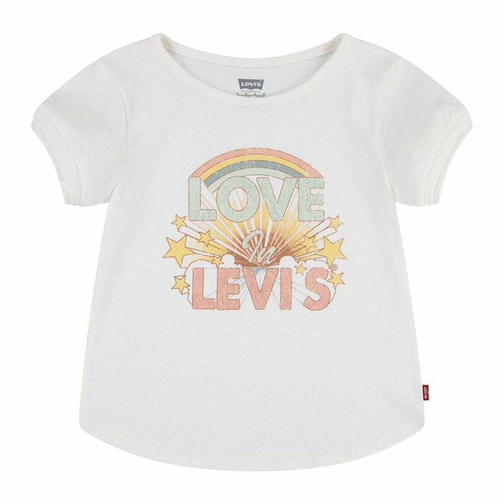 Tricou cu Mânecă Scurtă pentru Copii Levi's Double Cuff