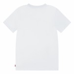Tricou cu Mânecă Scurtă pentru Copii Levi's Lvb Golden Glow Batwing Alb