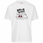 Tricou cu Mânecă Scurtă Bărbați Kappa Glabu Tbar Alb
