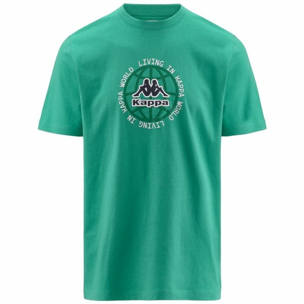 Tricou cu Mânecă Scurtă Bărbați Kappa Gunno Tbar Albastru Verde