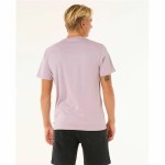 Tricou cu Mânecă Scurtă Bărbați Rip Curl Surf Paradise Badge Tee